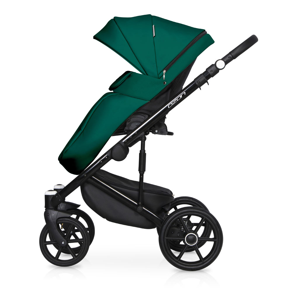 Коляска 3 в 1 Riko Basic Ozon Ecco 22 зеленый