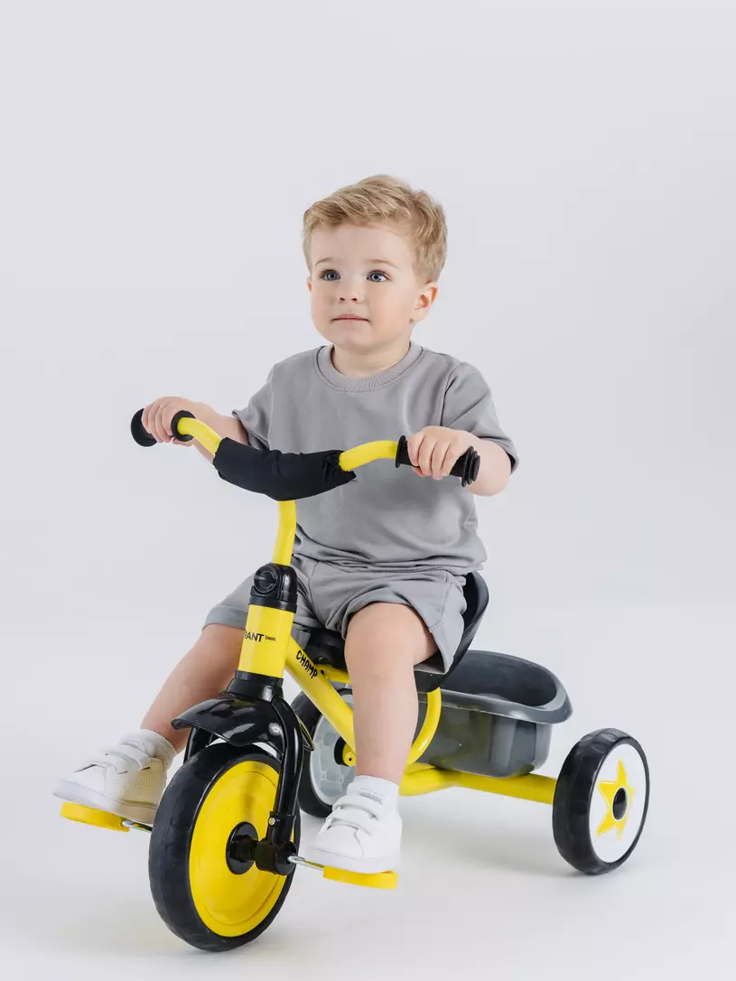 Велосипед трехколесный Rant Basic Champ Yellow