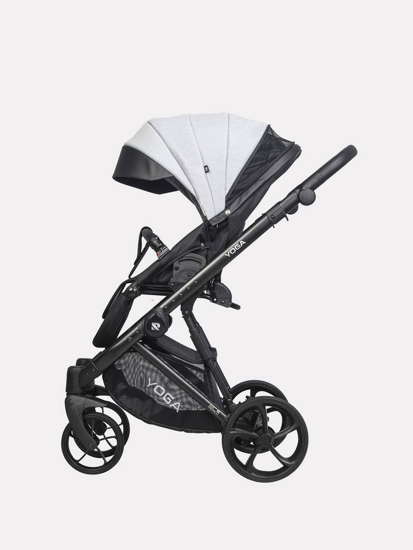 Коляска 2 в 1 Riko Basic YOGA, 03 СЕРЫЙ