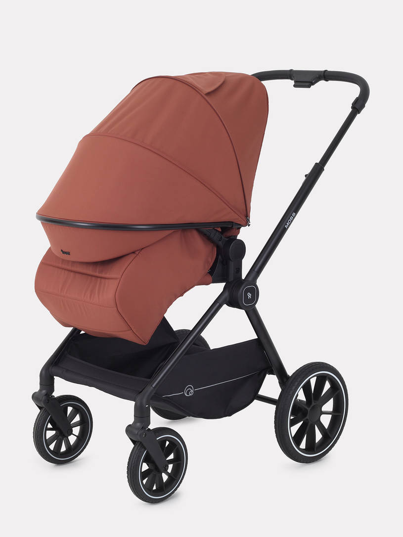Коляска 2 в 1 Rant Moss Maroon brown