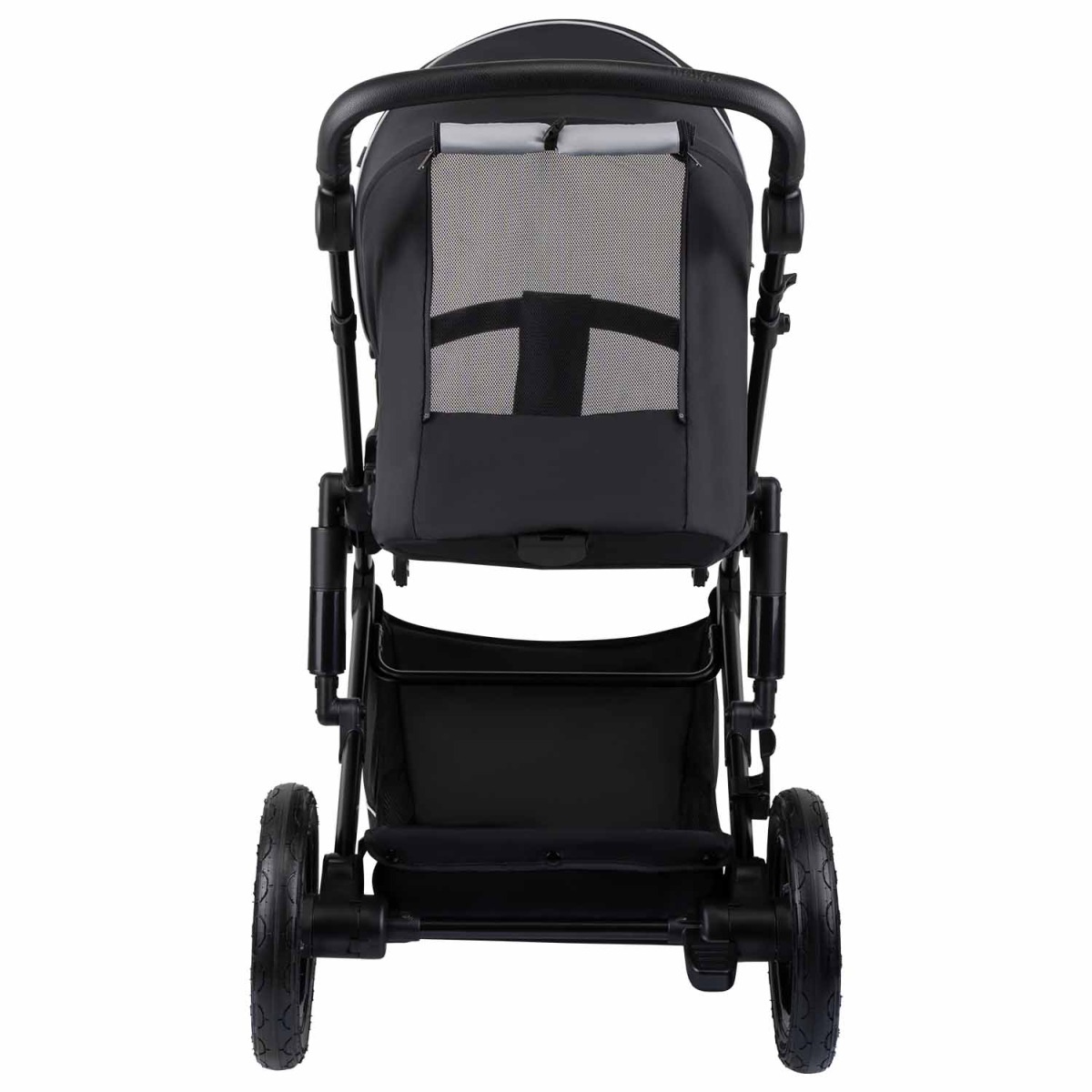 Коляска 2 в 1 Indigo Coin, Черный