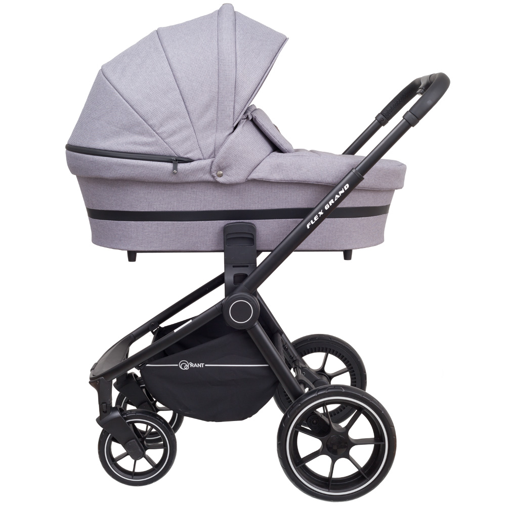 Коляска 3 в 1 Rant Flex Grand Mercury Grey серый
