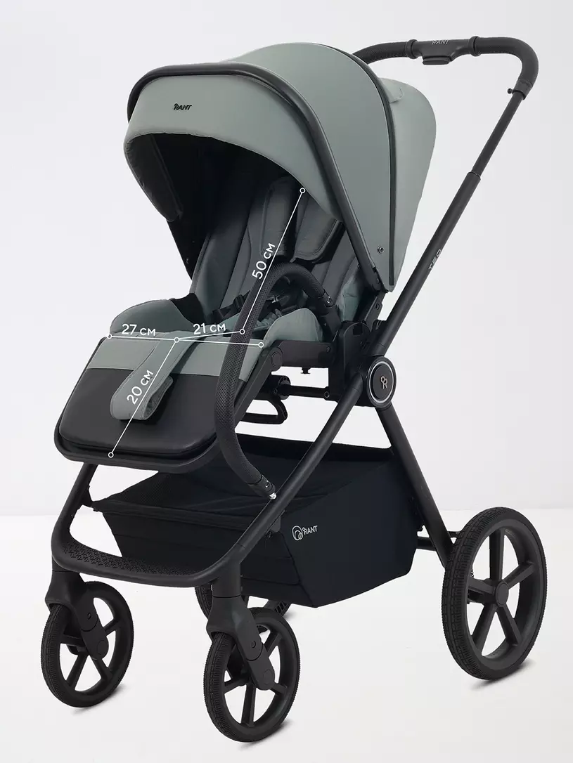 Коляска 2 в 1 Rant Teo Soft Olive