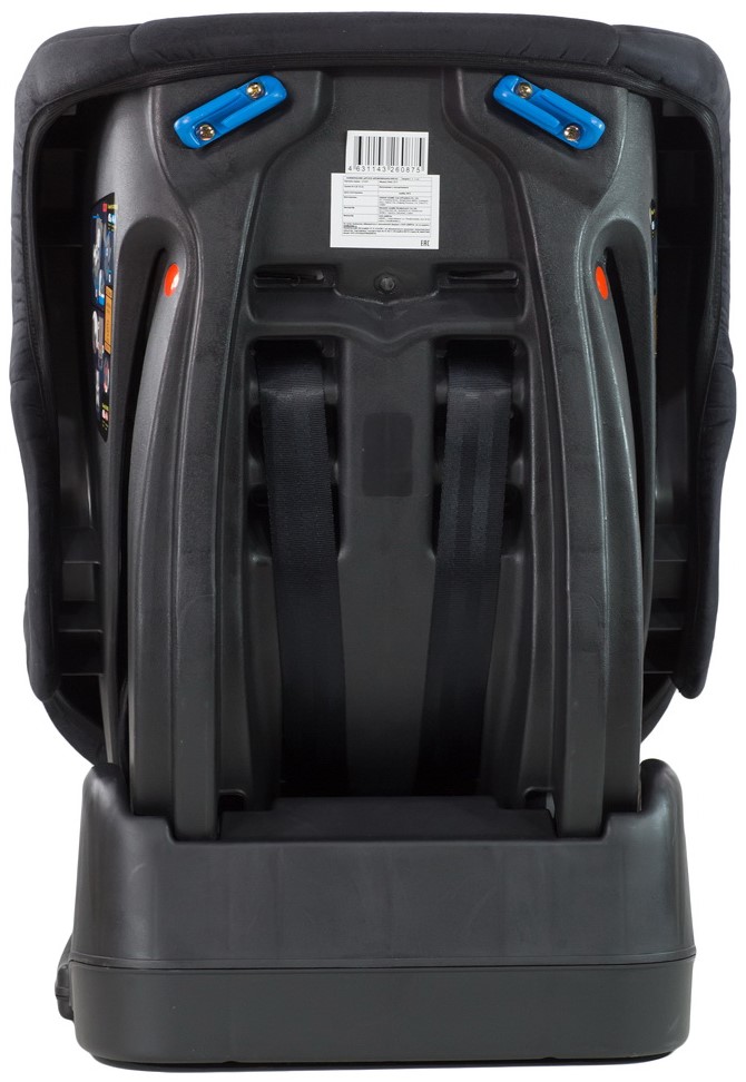 Автокресло детское Farfello GE-B серо+чёрный grey+black