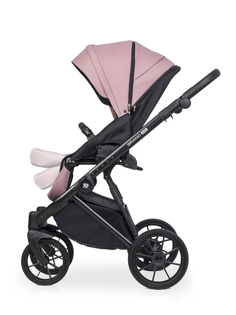 Коляска 2 в 1 Riko Brano Pro Energy pink