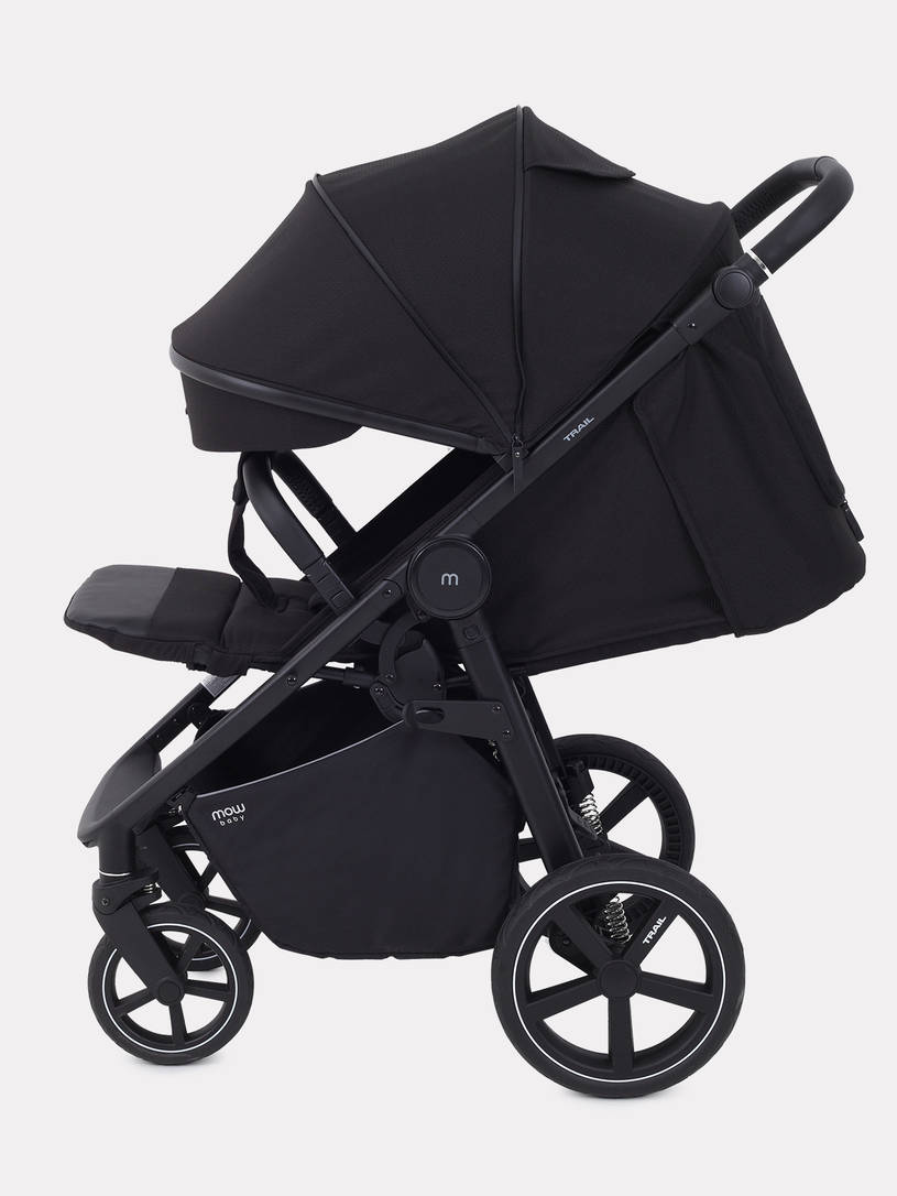 Коляска прогулочная Mowbaby Trail Black