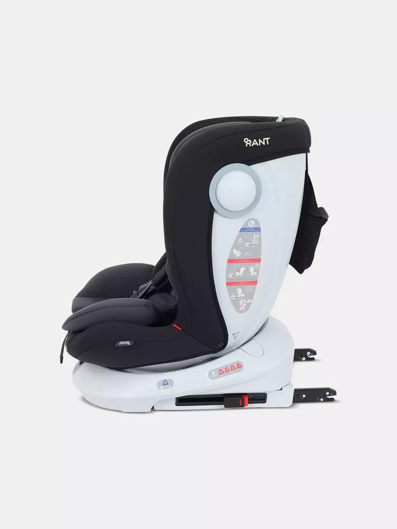 Автокресло Rant Drive Isofix 0/1/2/3 (0-36 кг) Grey