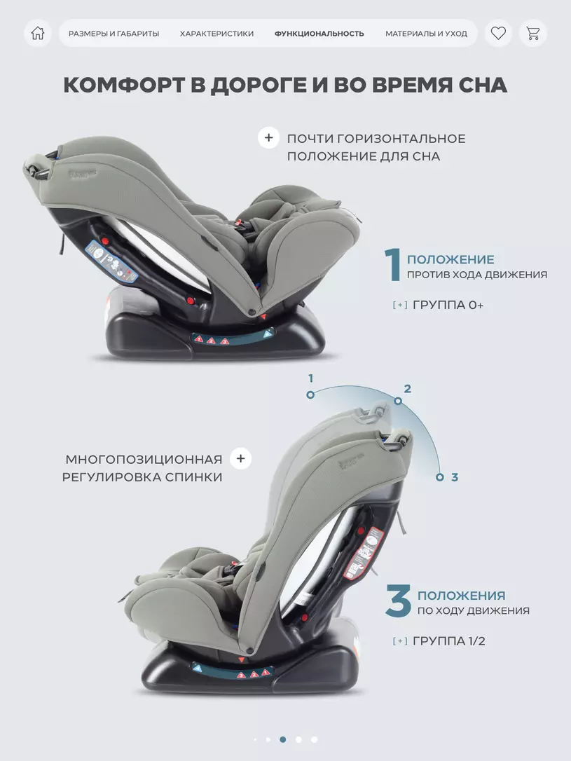 Автокресло Rant Basic Rally Next группа 0+/1/2 (0-25 кг) Olive