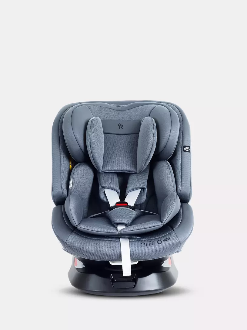 Автокресло Rant Nitro new isofix группа 0/1/2/3 (0-36 кг) Grey