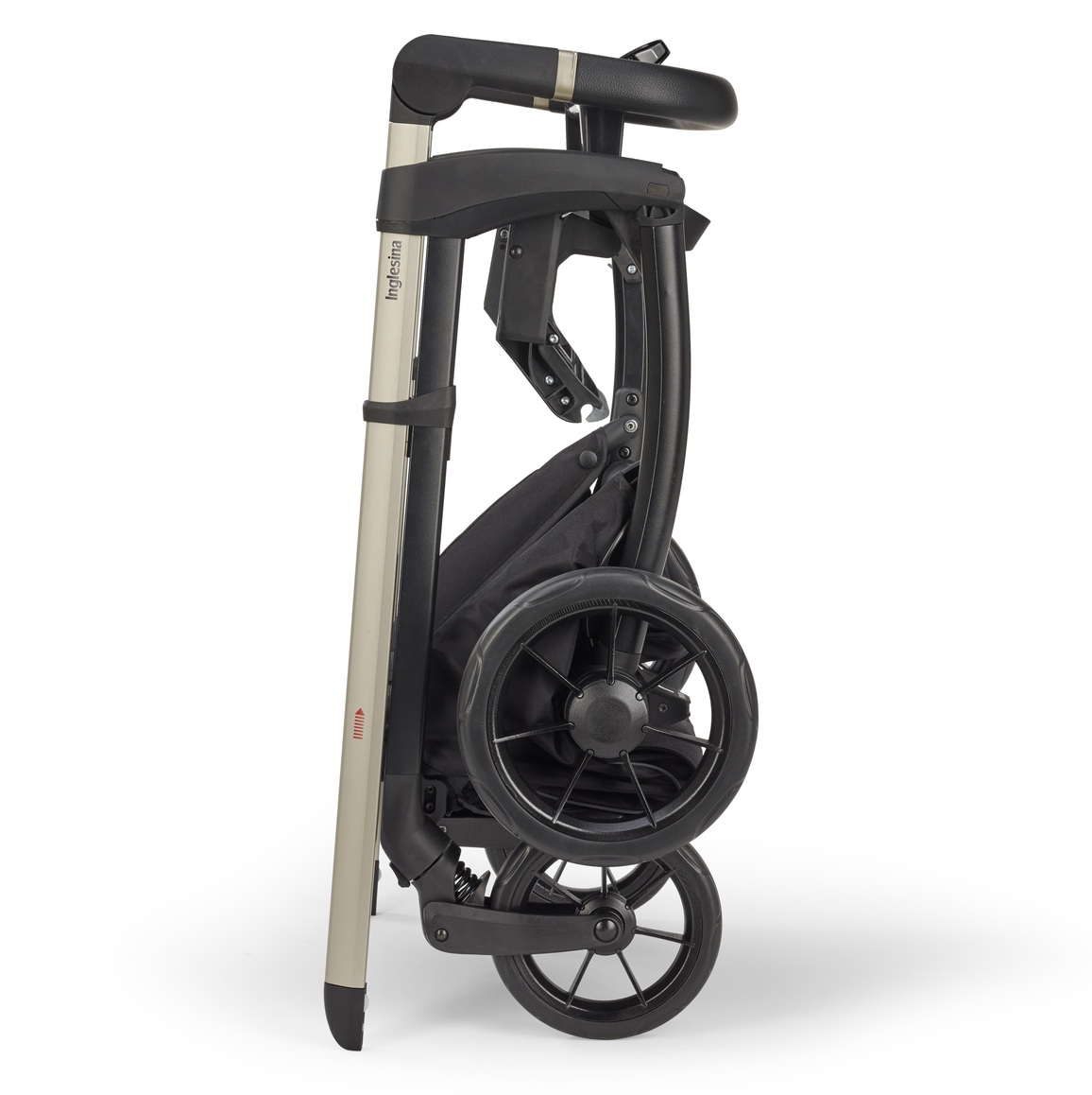 Коляска 2 в 1 Inglesina Electa с подставкой под люльку Stand Up, Upper Black