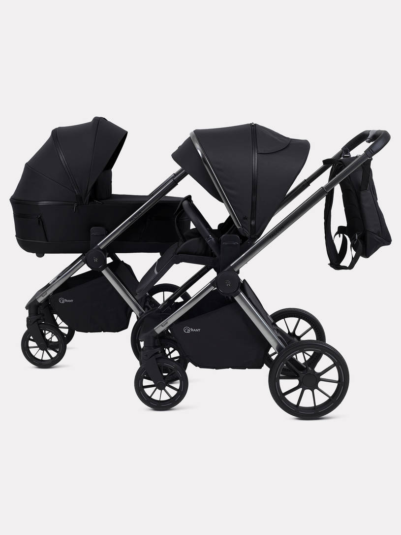 Коляска 2 в 1 Rant Falcon Therm Black