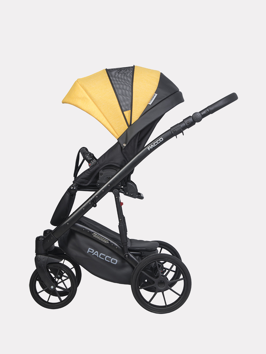 Коляска 3 в 1 RIKO BASIC PACCO 08 Yellow