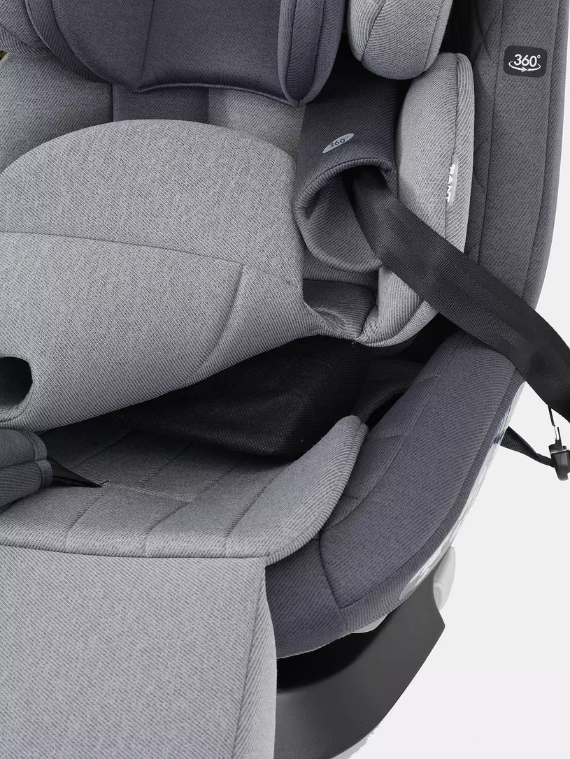 Автокресло Rant Nitro Plus isofix 0/1/2/3 (0-36 кг) Grey