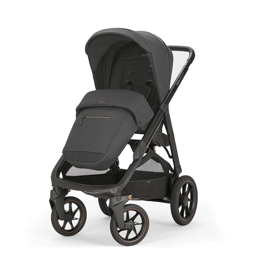Коляска 2 в 1 Inglesina Aptica XT New с подставкой под люльку Stand Up, Magnet Grey