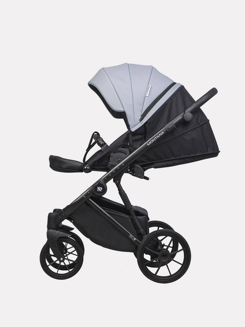 Коляска 3 в 1 Riko Basic Montana Ecco 23 Grey