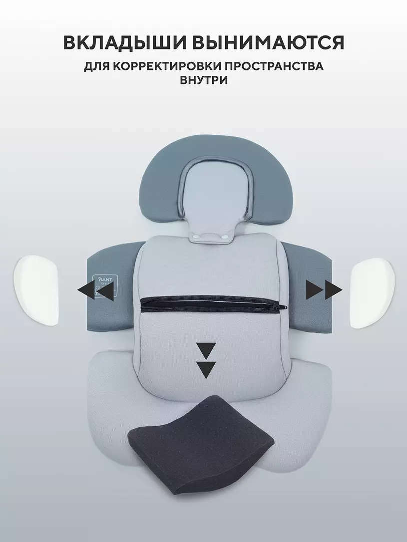 Автокресло Rant Aster Zero (40-87см) Graphite