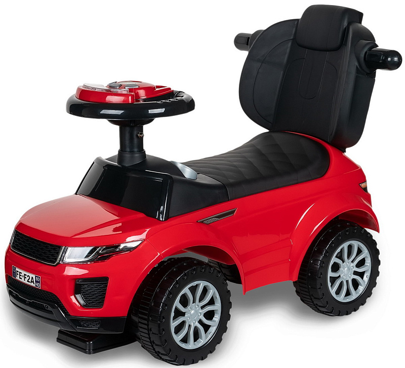 Каталка с ручкой Sevillababy Sport Car 3 в 1 614W красный
