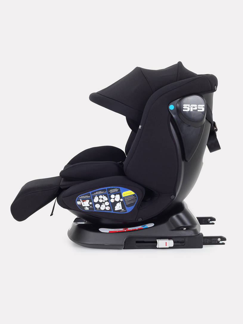 Автокресло Rant Nitro Plus isofix группа 0/1/2/3 (0-36 кг) Black