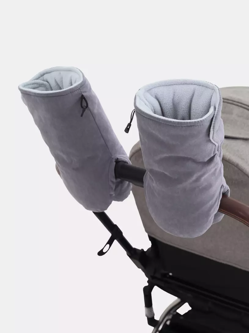 Рукавички на коляску Rant Nice&Warm серый