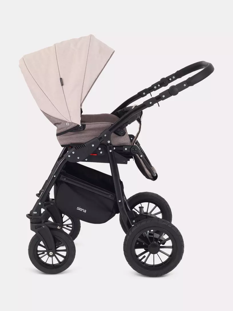 Коляска 3 в 1 Rant Siena 2024 09 коричневый-бежевый