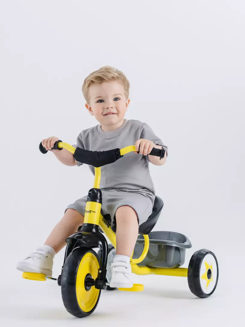 Велосипед трехколесный Rant Basic Champ Yellow