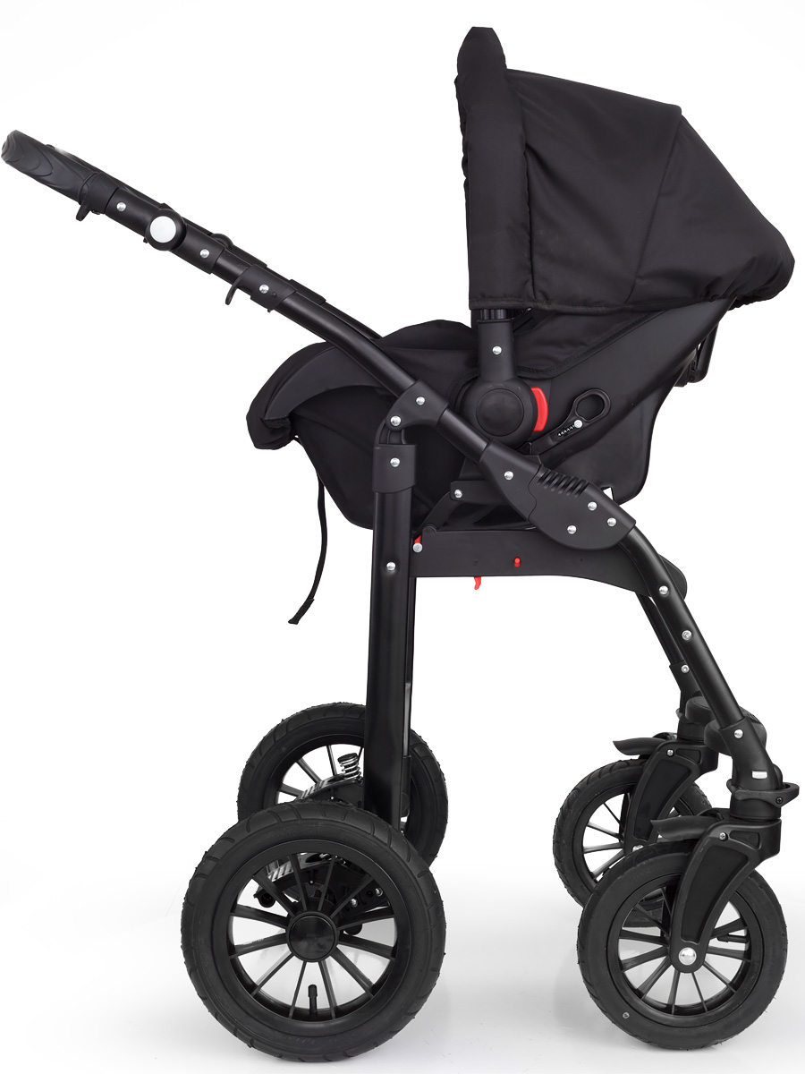 Коляска 3 в 1 Rant Siena 04 серый