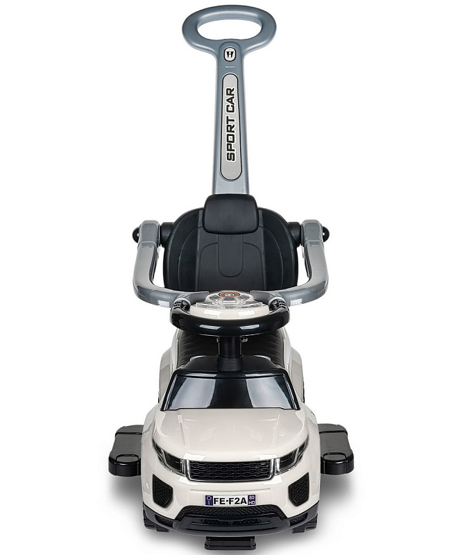 Каталка с ручкой Sevillababy Sport Car 3 в 1 614W белый