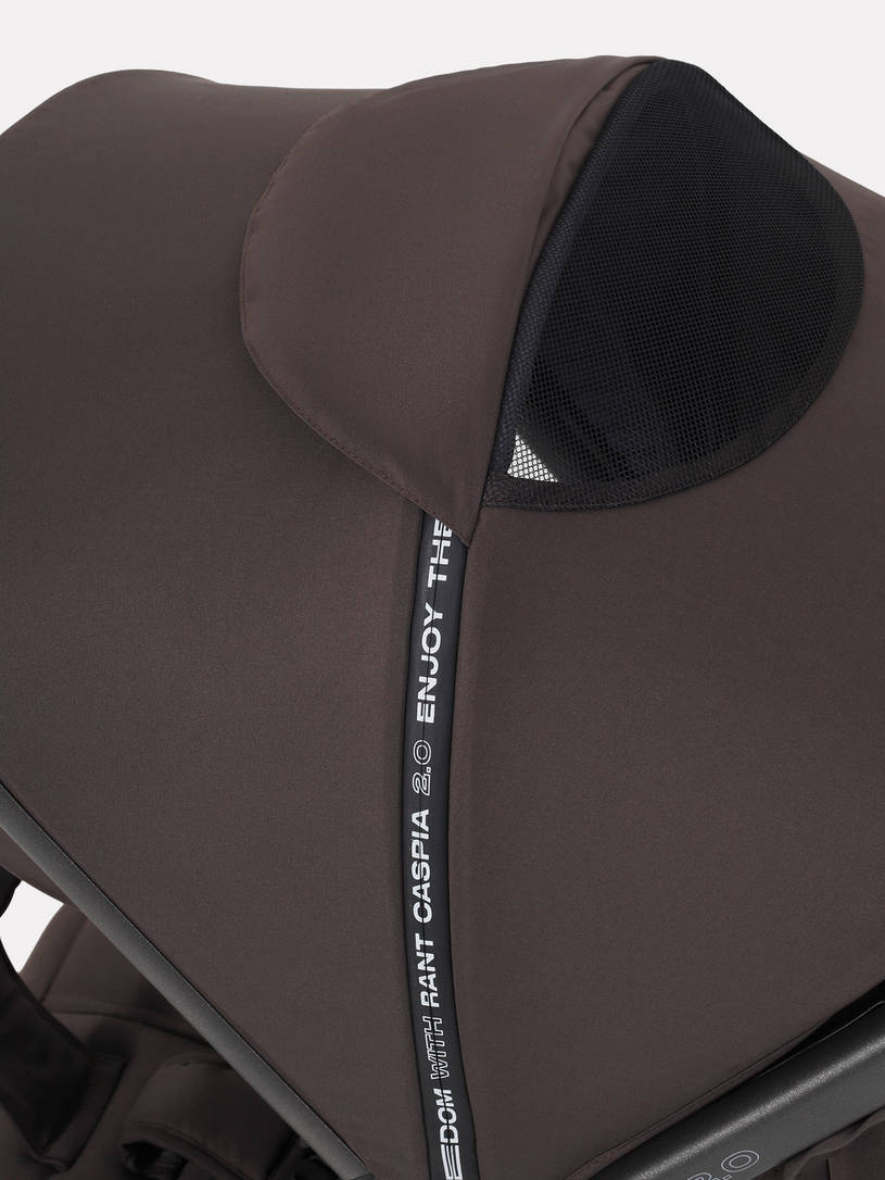 Коляска прогулочная Rant Caspia Soft Shine brown