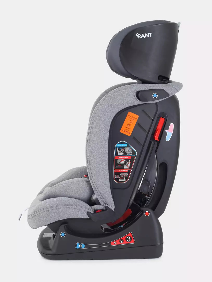 Автокресло Rant Matrix Active Line 0/1/2/3 (0-36 кг) Grey
