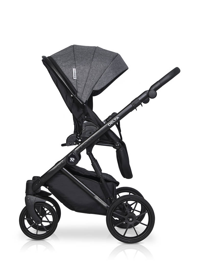 Коляска 2 в 1 RIKO BASIC DELTA 05 Carbon