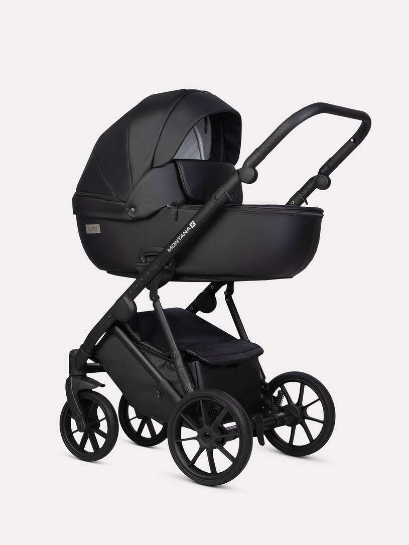 Коляска 2 в 1 Riko Basic Montana Ecco X 12 Black