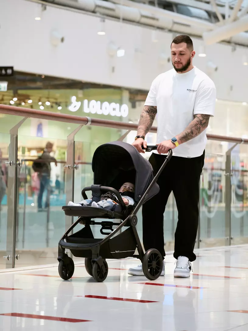 Коляска 2 в 1 Rant Basic Energy Graphite