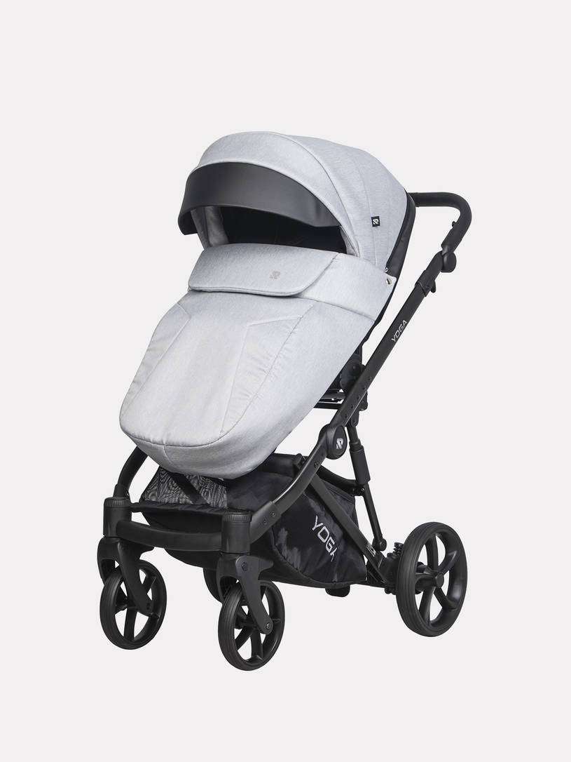 Коляска 2 в 1 Riko Basic YOGA, 03 СЕРЫЙ