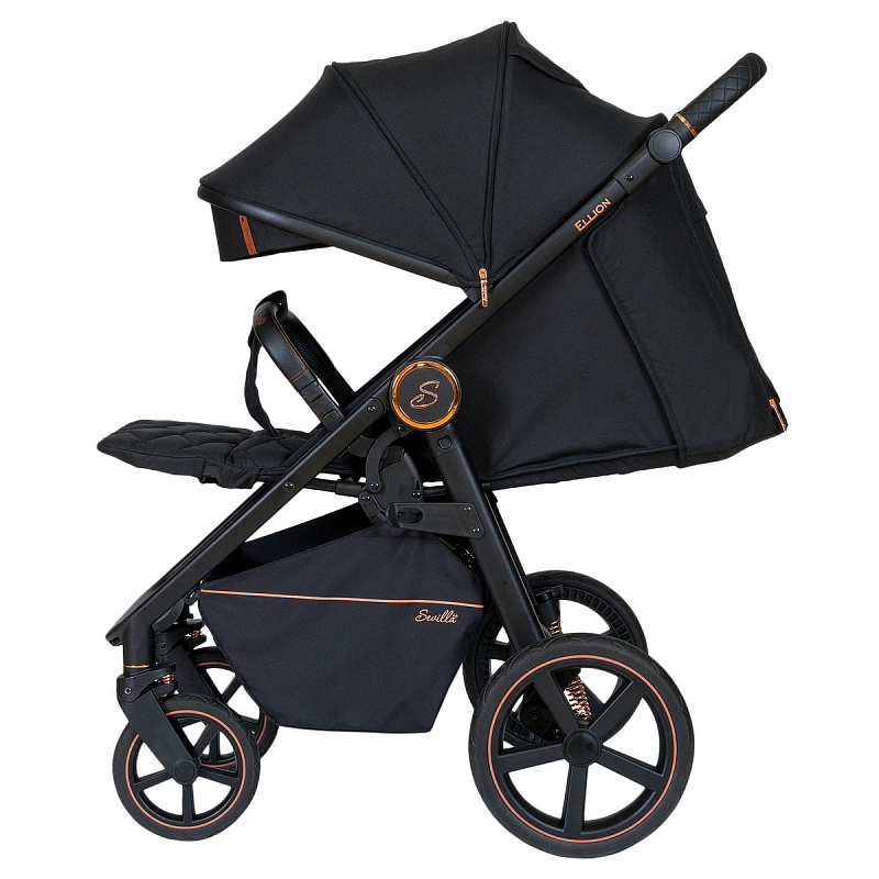 Детская прогулочная коляска Sevillababy Ellion черный
