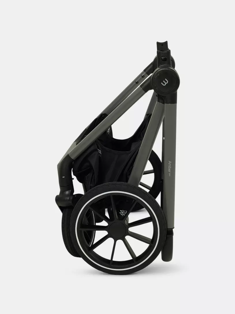 Коляска 3 в 1 Mowbaby Amber PRO Grey
