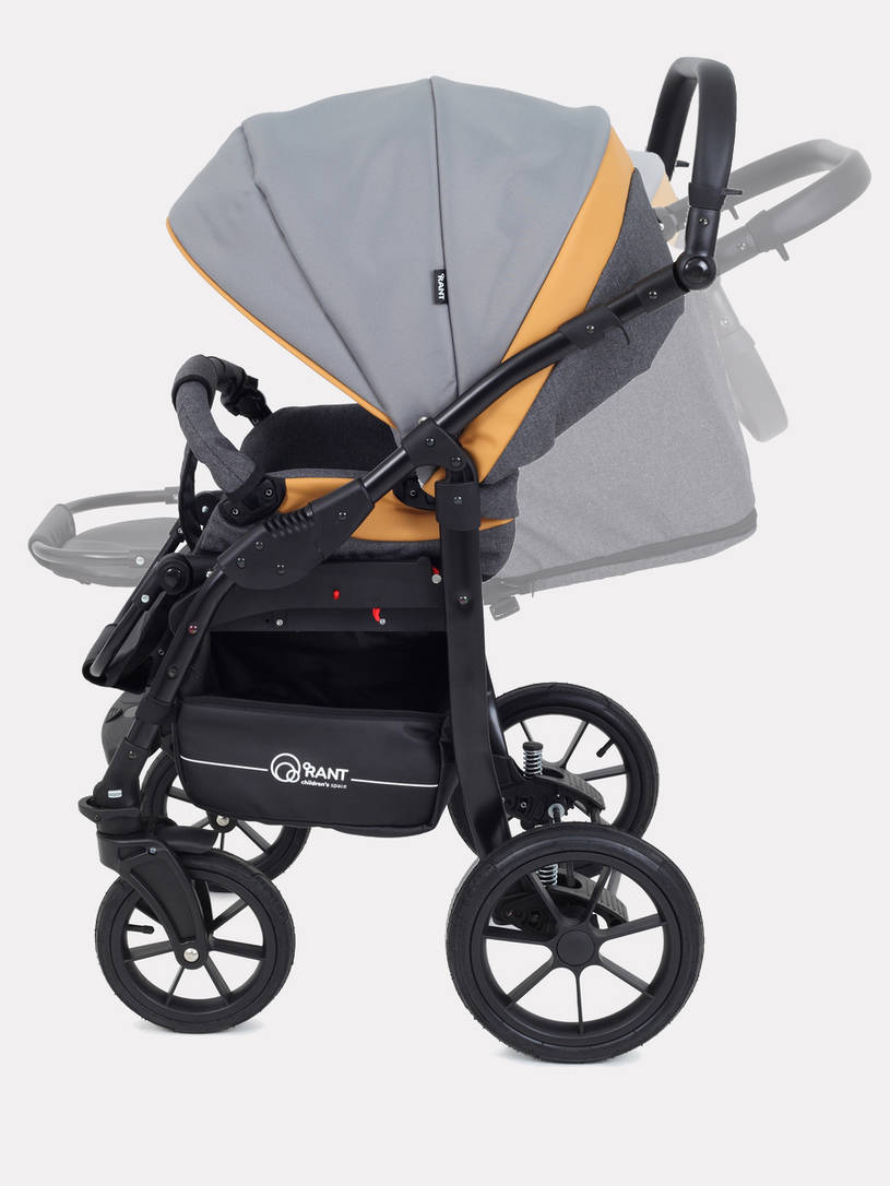 Коляска 2 в 1 Rant Patio Grey/yellow