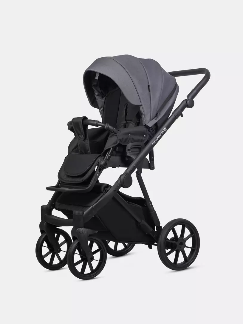 Коляска 2 в 1 Riko Basic Montana X 04 графит