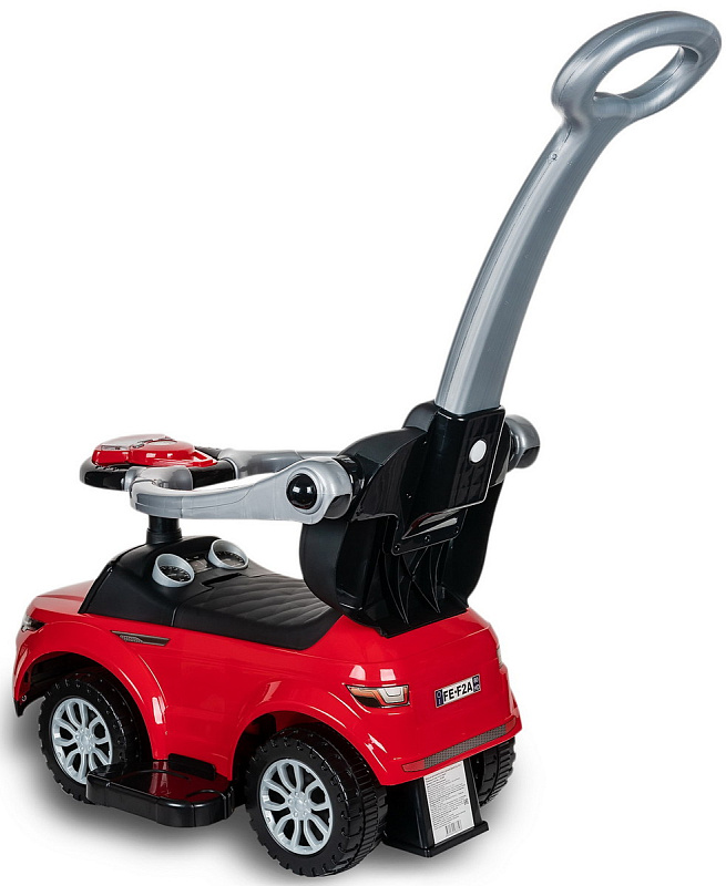 Каталка с ручкой Sevillababy Sport Car 3 в 1 614W красный