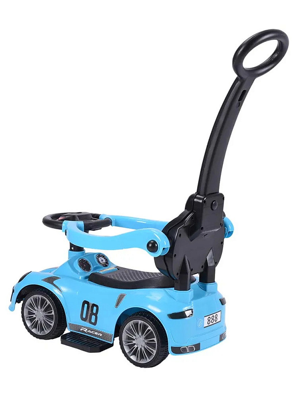 Детская каталка Sevillababy Racer 3 в 1 с ручкой 8189 blue/синий
