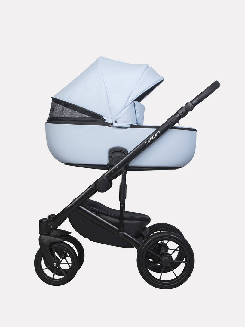 Коляска 3 в 1 Riko Basic Ozon Pastel 03, Голубой