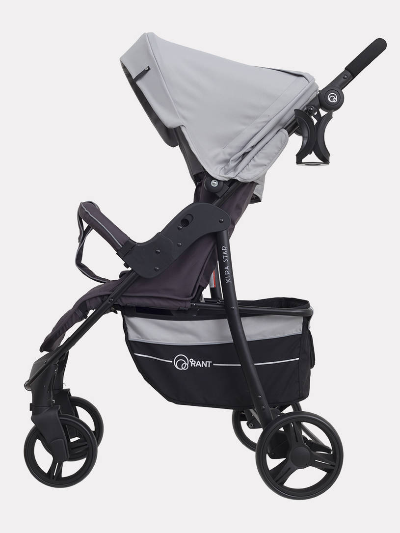 Коляска прогулочная Rant Kira Star Soft Grey. Цвет: Серый