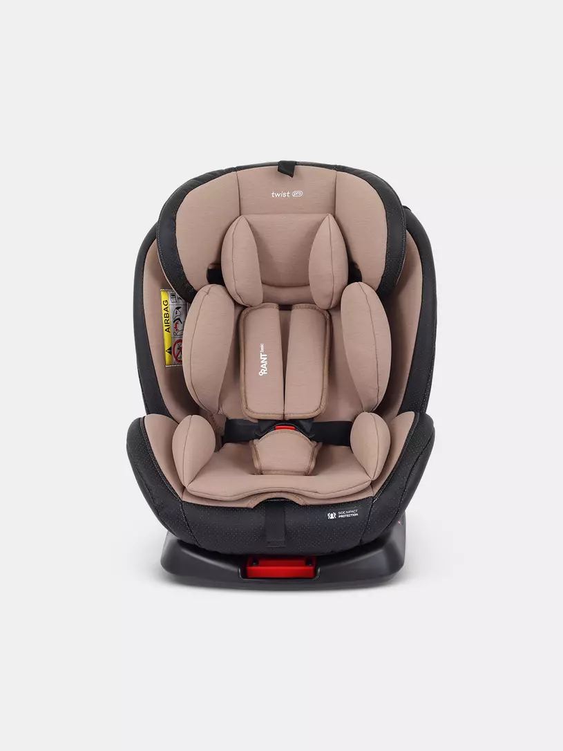 Автокресло Rant Basic Twist Pro Isofix 0/1/2/3 (0-36 кг) Beige