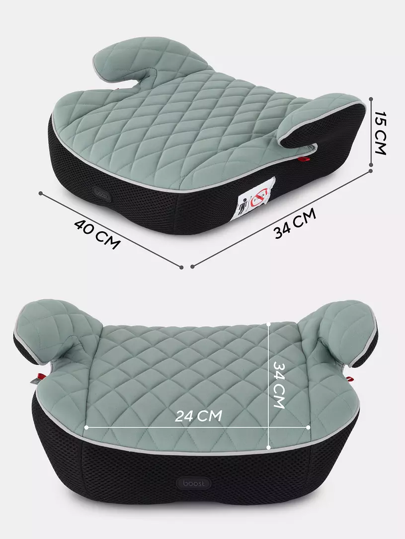 Автокресло-бустер Mowbaby Boost группа 2/3 (15-36 кг) Green