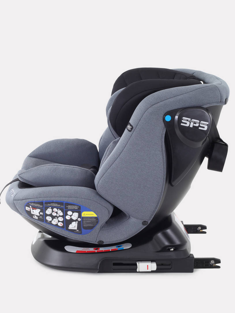 Автокресло Rant Nitro 0/1/2/3 (0-36 кг) Grey/Black