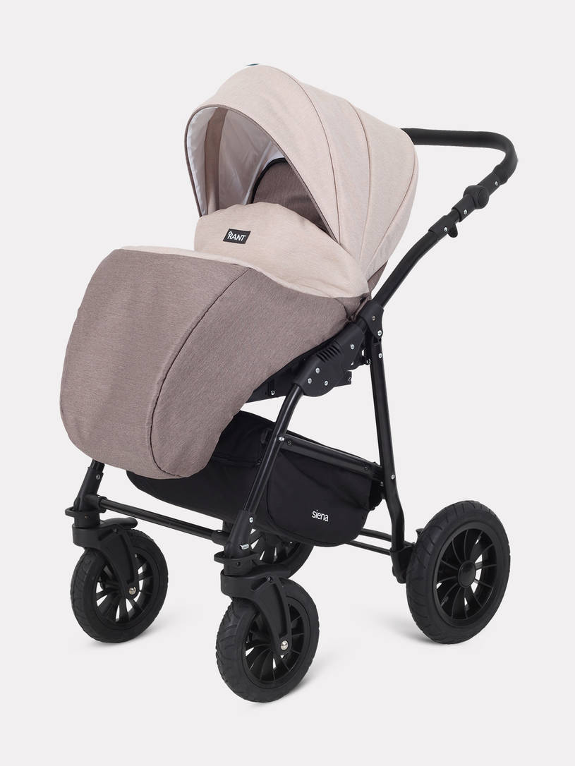 Коляска Rant Siena 2024 09 коричневый-бежевый