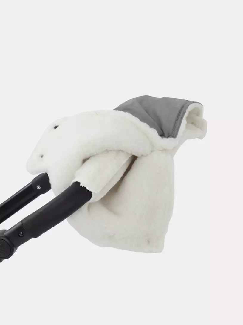 Муфта для рук на коляску Топотушки серый