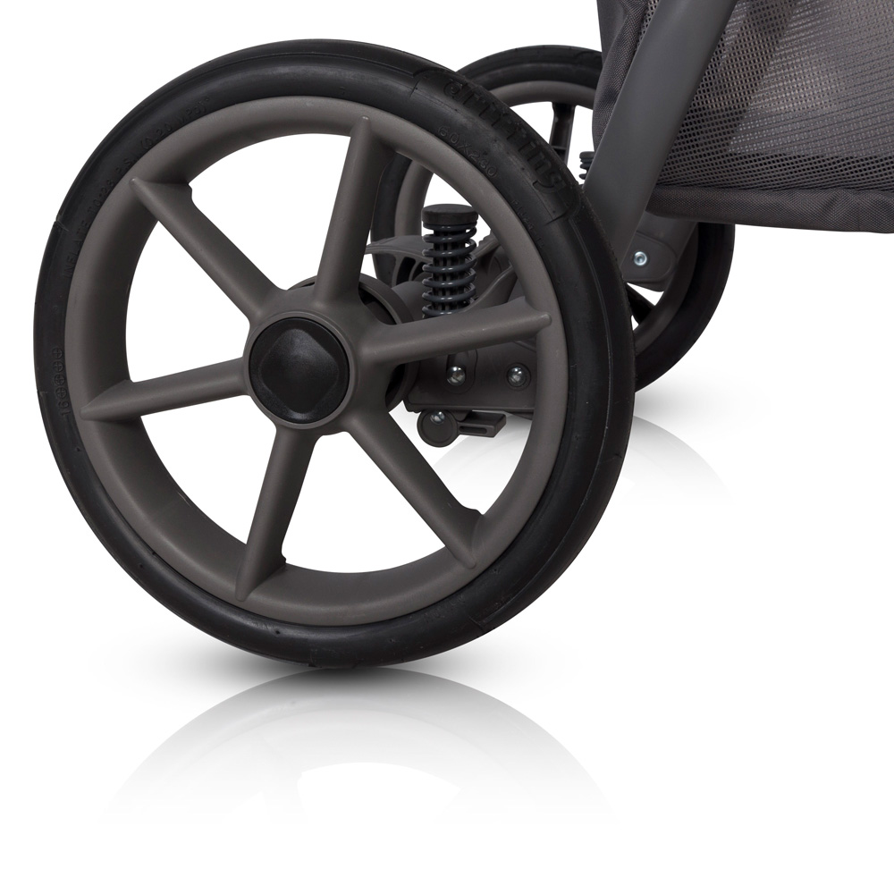 Коляска 3 в 1 Riko Basic Bella Pastel 01 серый