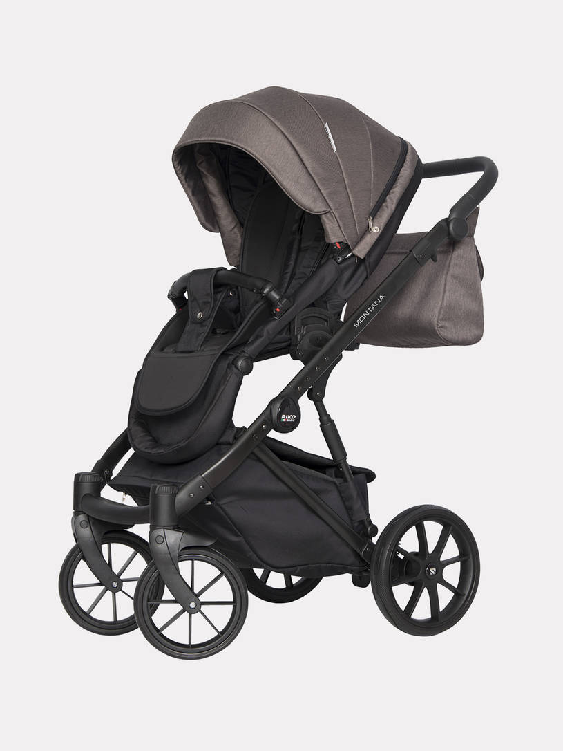 Коляска 2 в 1 Riko Basic Montana 01 коричневый