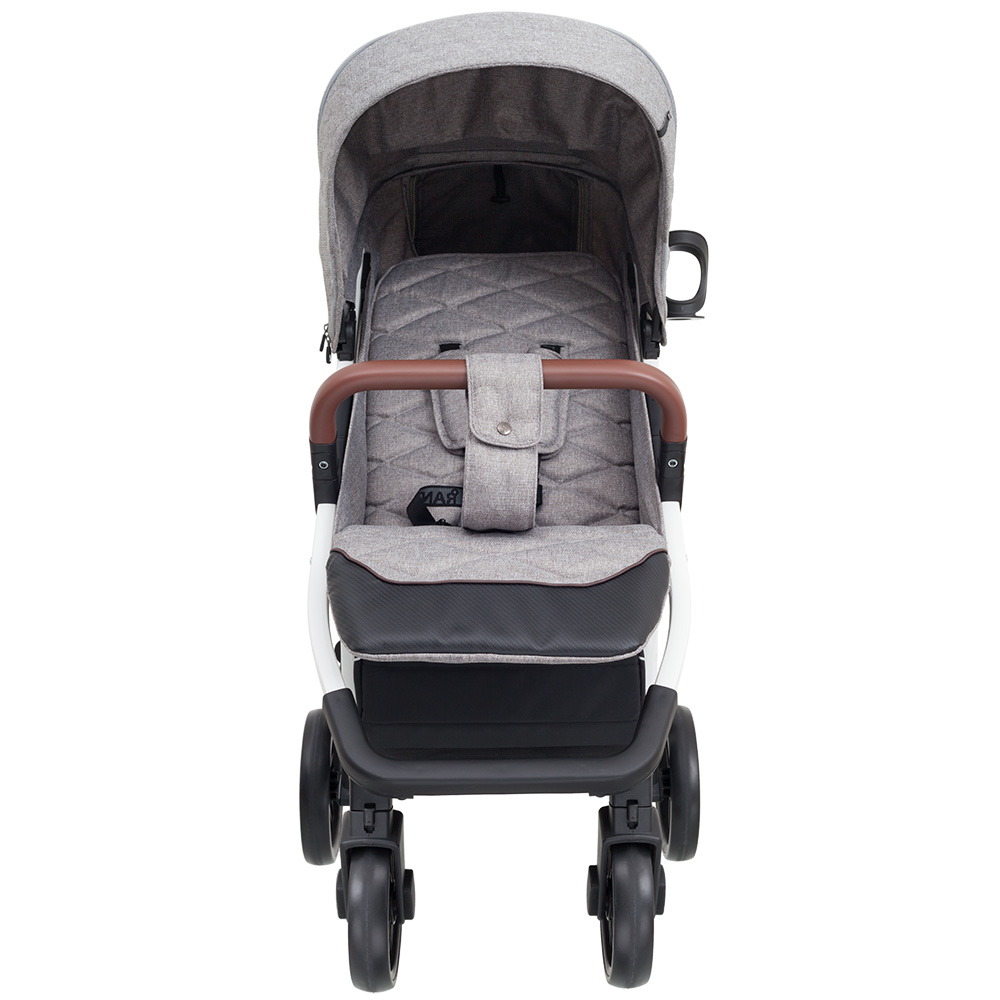 Коляска прогулочная Rant Vega Trends Mineral Silver. Цвет: Серый