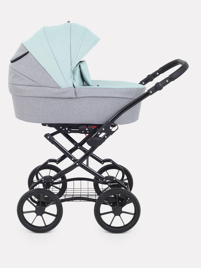 Коляска 2 в 1 Rant Dream Classic 2024 10 серый-ментоловый